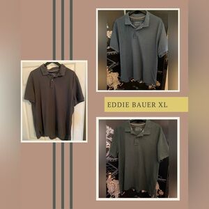 Eddie Bauer Men's Earth Tone Polo Shirt Set XL